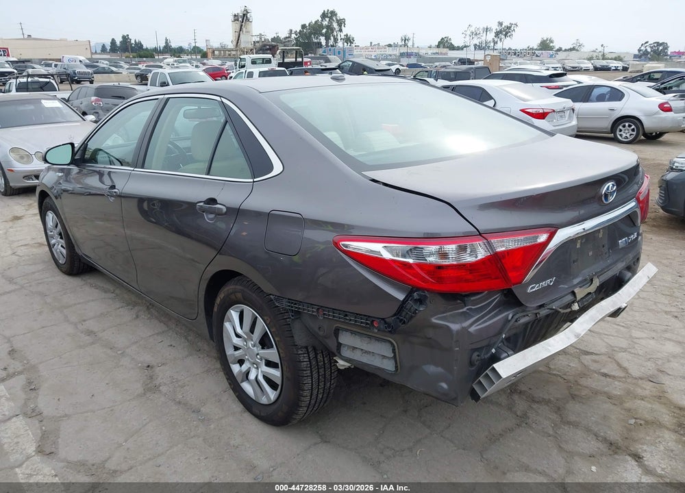2015 TOYOTA CAMRY HYBRID XLE VIN: 4T1BD1FK0FU167127