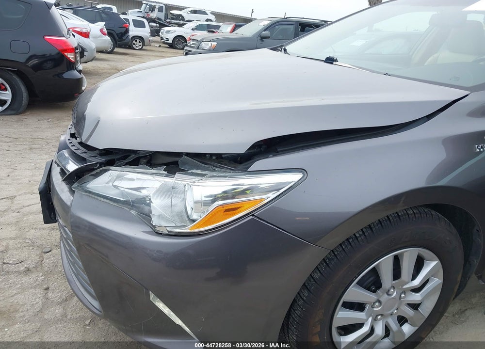 2015 TOYOTA CAMRY HYBRID XLE VIN: 4T1BD1FK0FU167127