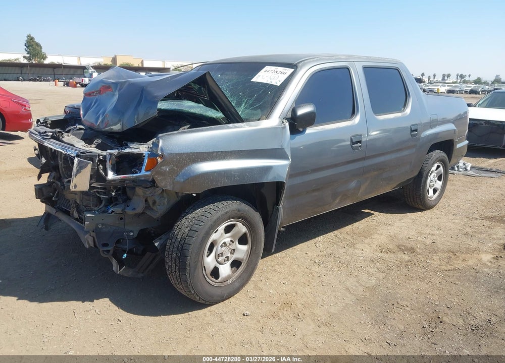 2011 HONDA RIDGELINE RT VIN: 5FPYK1F2XBB003009