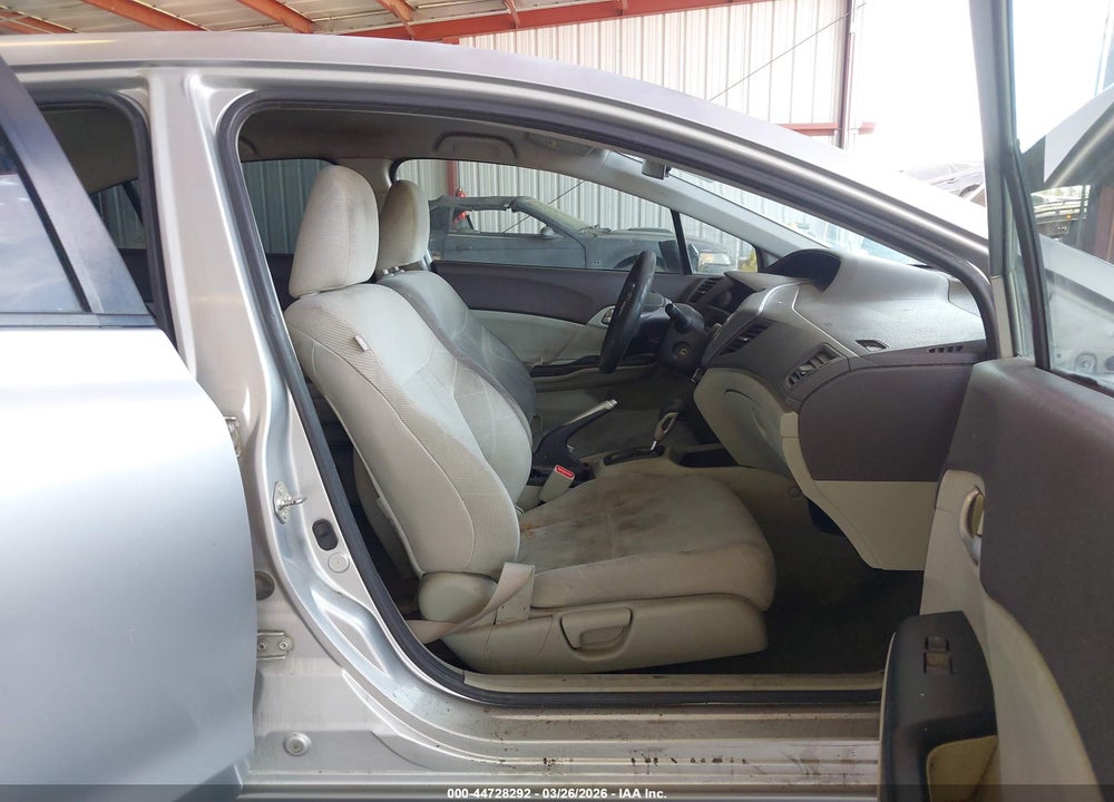 2012 HONDA CIVIC LX VIN: 2HGFB2F59CH590235