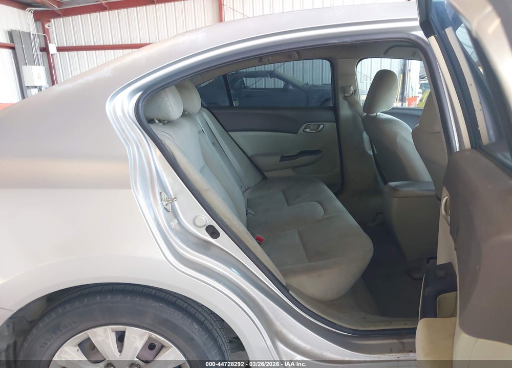 2012 HONDA CIVIC LX VIN: 2HGFB2F59CH590235