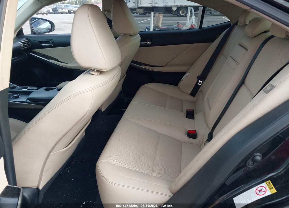 2014 LEXUS IS 250 VIN: JTHBF1D2XE5012318