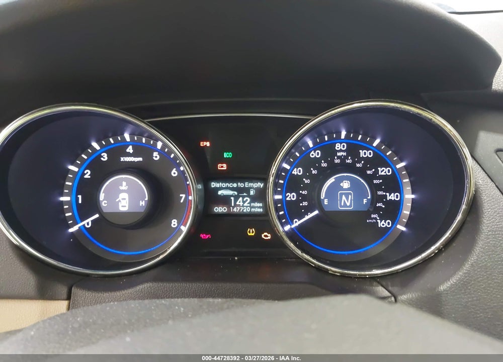 2011 HYUNDAI SONATA VIN: 5NPEB4AC4BH153793