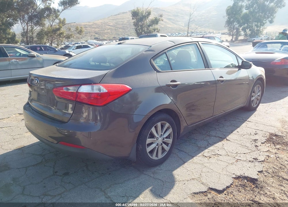 2014 KIA FORTE LX VIN: KNAFX4A69E5115610