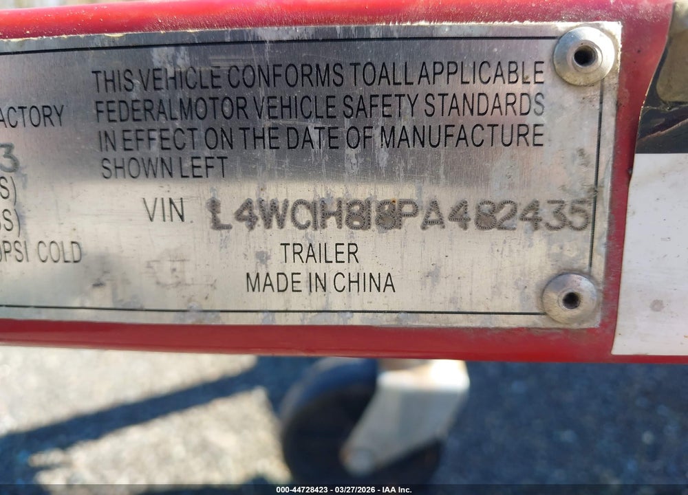 2023 OTHER VIN: L4WC1H818PA482435