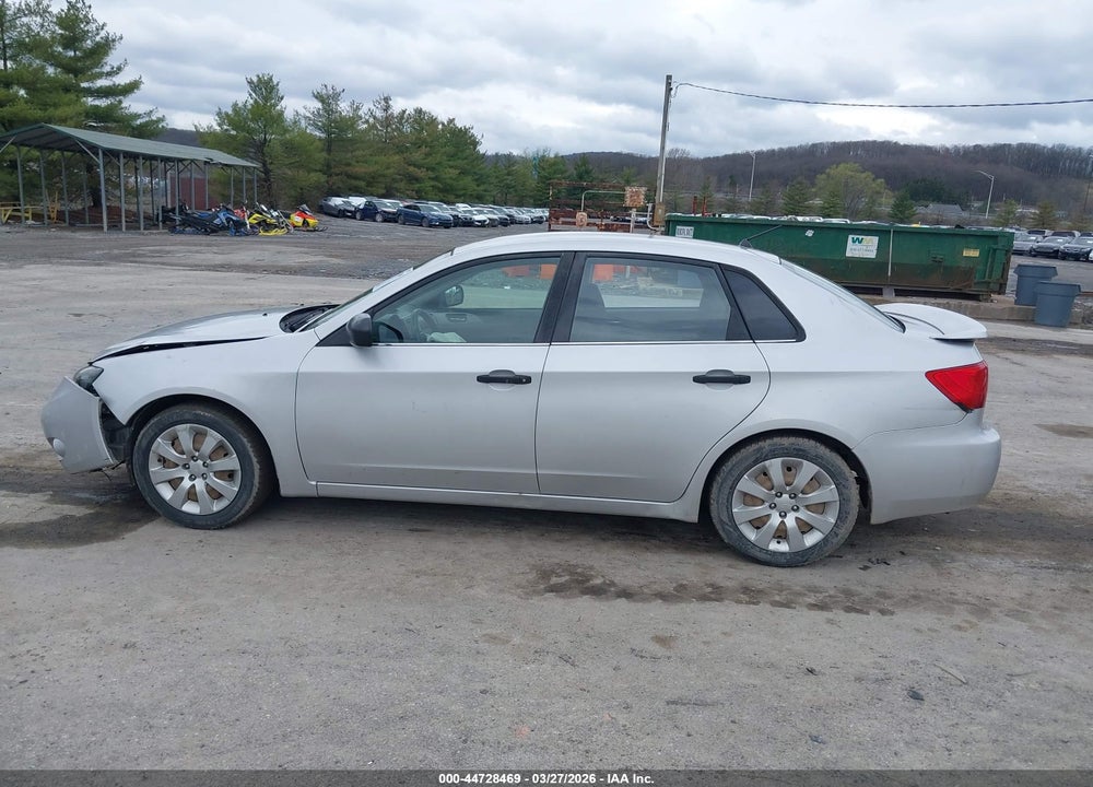 2008 SUBARU IMPREZA 2.5I VIN: JF1GE61658H507842