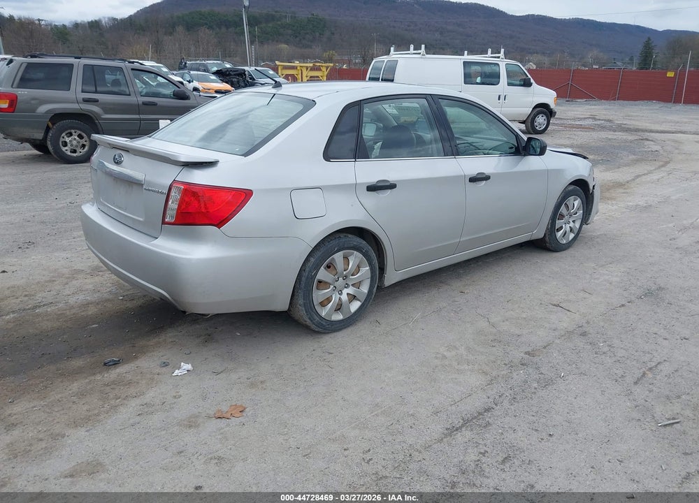 2008 SUBARU IMPREZA 2.5I VIN: JF1GE61658H507842