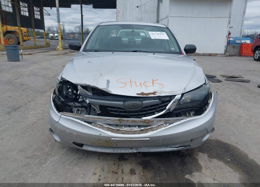 2008 SUBARU IMPREZA 2.5I VIN: JF1GE61658H507842