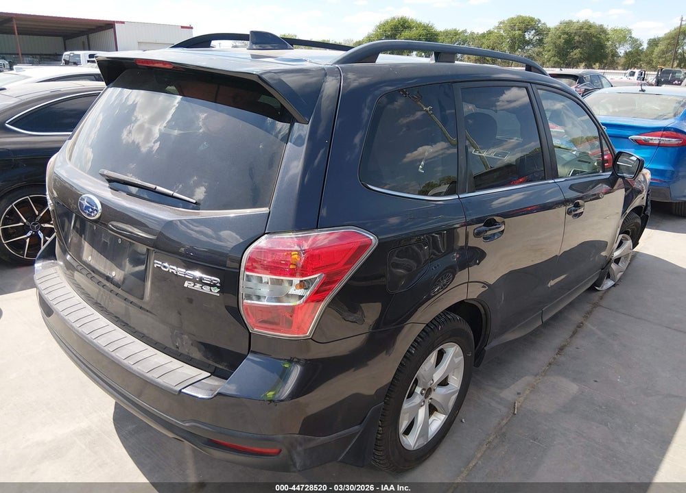 2016 SUBARU FORESTER 2.5I LIMITED VIN: JF2SJARC4GH471767
