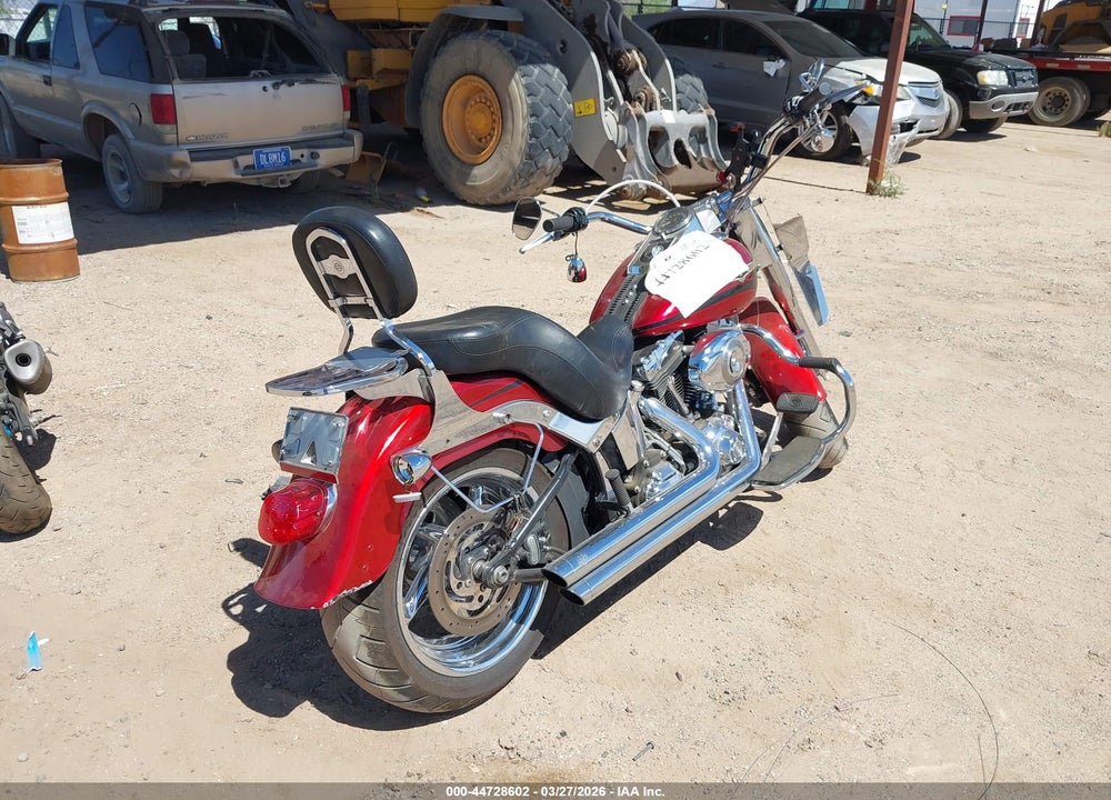 2008 HARLEY-DAVIDSON FLSTF VIN: 1HD1BX51X8Y034855