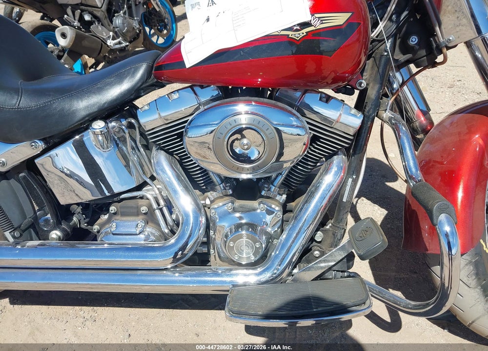 2008 HARLEY-DAVIDSON FLSTF VIN: 1HD1BX51X8Y034855