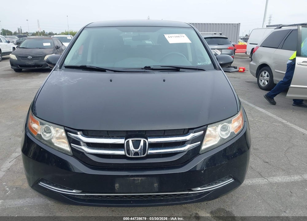 2016 HONDA ODYSSEY SE VIN: 5FNRL5H31GB120301
