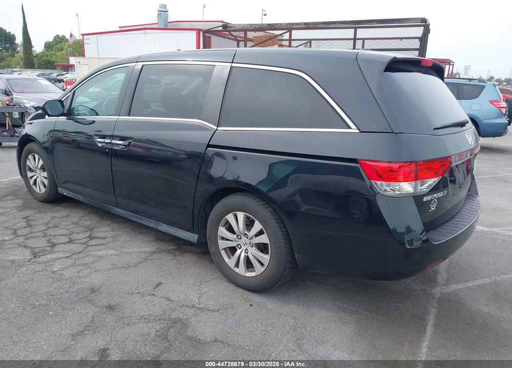 2016 HONDA ODYSSEY SE VIN: 5FNRL5H31GB120301