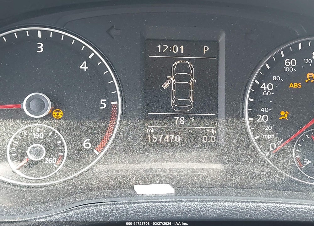 2013 VOLKSWAGEN PASSAT 2.0L TDI SE VIN: 1VWBN7A35DC052575