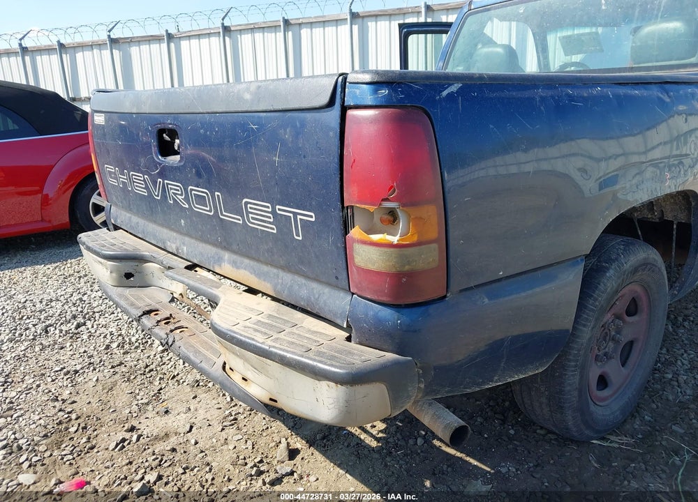 2001 CHEVROLET SILVERADO 1500 VIN: 1GCEC14W21Z278901