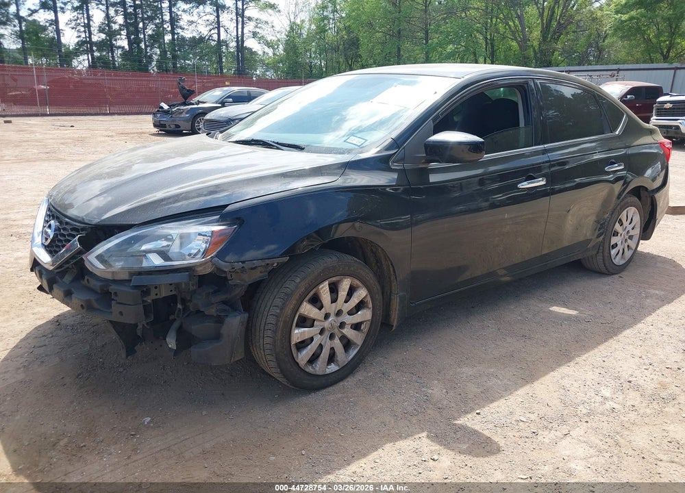 2017 NISSAN SENTRA SV VIN: 3N1AB7AP9HY407435