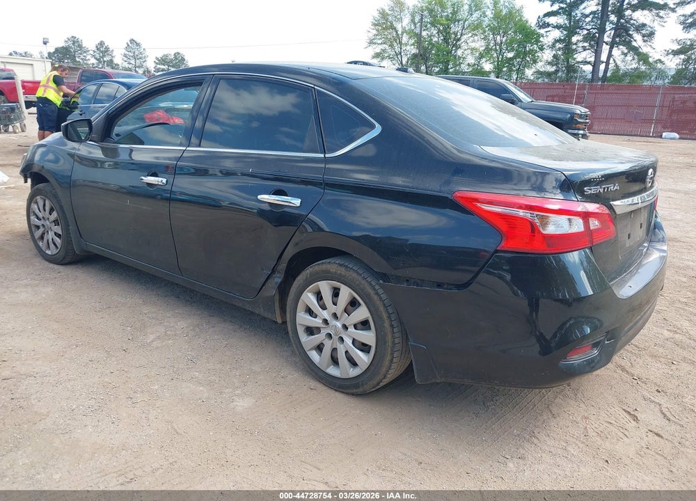 2017 NISSAN SENTRA SV VIN: 3N1AB7AP9HY407435