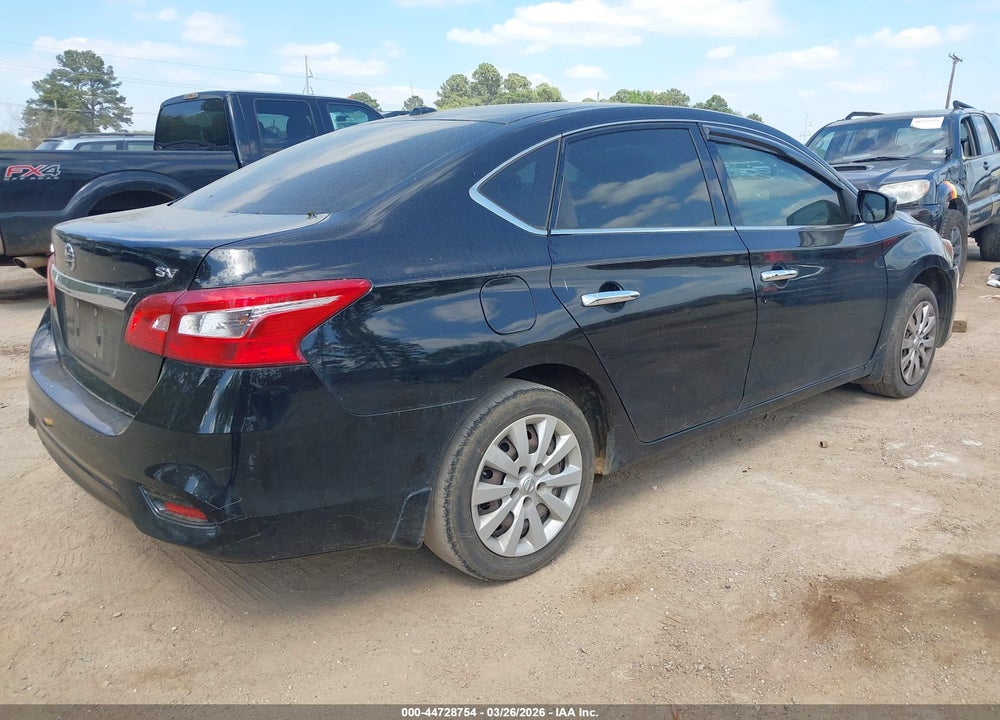 2017 NISSAN SENTRA SV VIN: 3N1AB7AP9HY407435