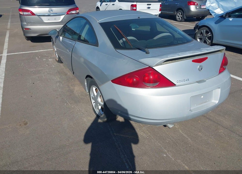 1999 MERCURY COUGAR V6 VIN: 1ZWFT61L5X5753090