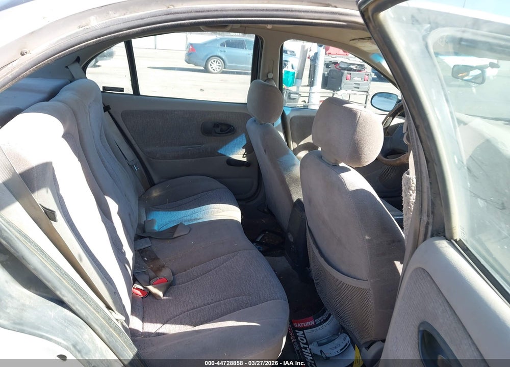 2000 SATURN SL2 VIN: 1G8ZJ5270YZ262985
