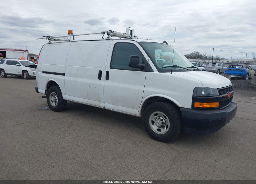 2018 CHEVROLET EXPRESS 2500 WORK VAN VIN: 1GCWGAFP6J1333895