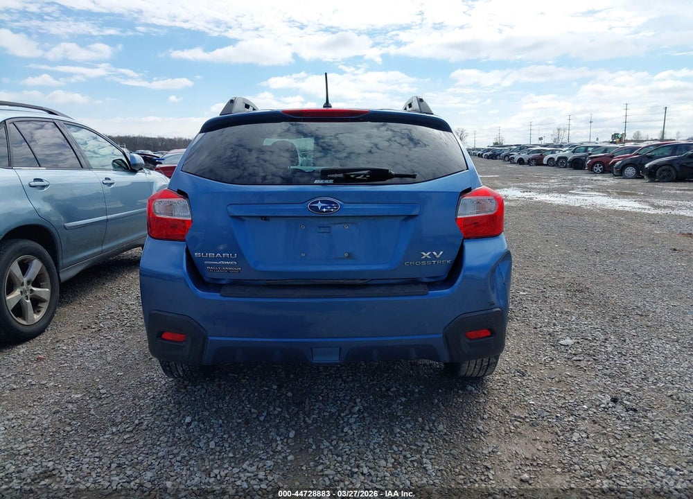 2015 SUBARU XV CROSSTREK 2.0I PREMIUM VIN: JF2GPADCXFH306848