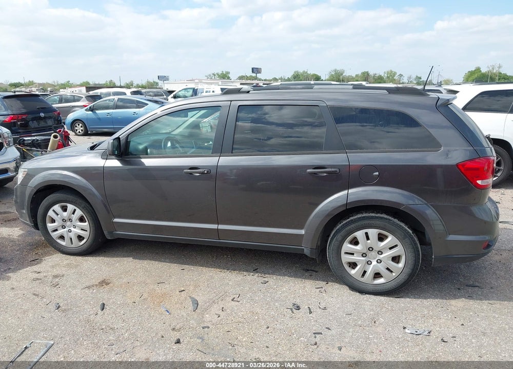 2019 DODGE JOURNEY SE VIN: 3C4PDCBB7KT717603