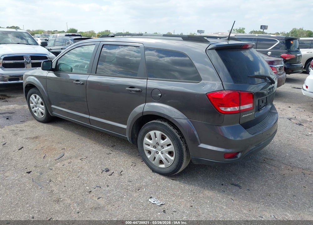 2019 DODGE JOURNEY SE VIN: 3C4PDCBB7KT717603