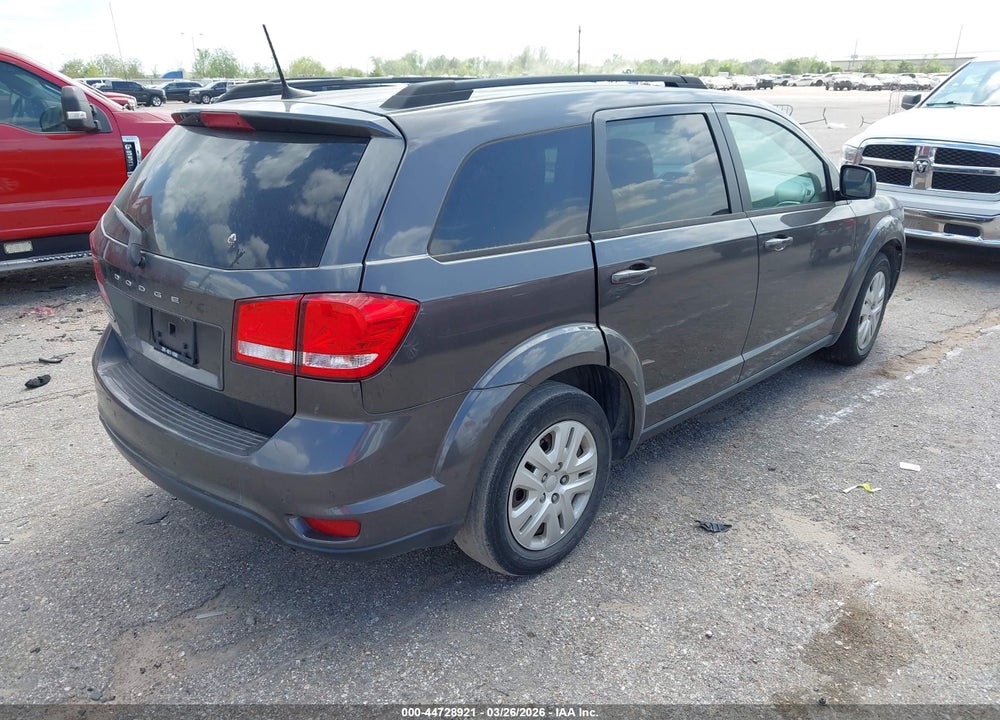 2019 DODGE JOURNEY SE VIN: 3C4PDCBB7KT717603