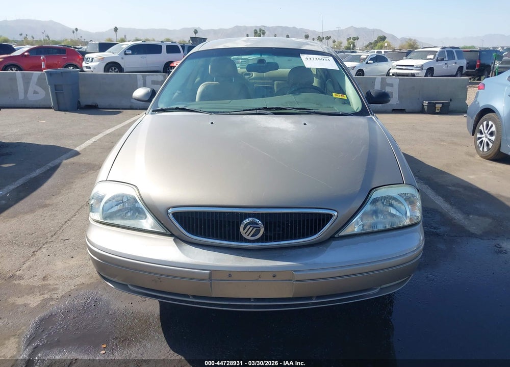 2002 MERCURY SABLE LS PREMIUM VIN: 1MEFM55S12G604106