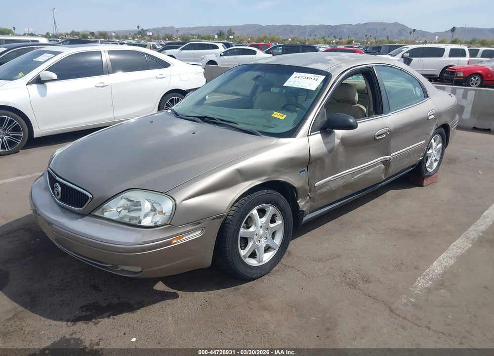 2002 MERCURY SABLE LS PREMIUM VIN: 1MEFM55S12G604106