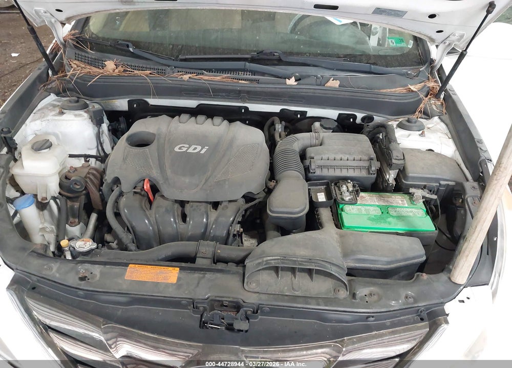 2013 HYUNDAI SONATA GLS VIN: 5NPEB4ACXDH668834