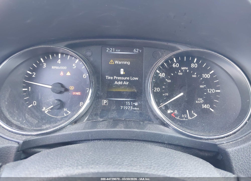 2017 NISSAN ROGUE SV VIN: 5N1AT2MV4HC741027