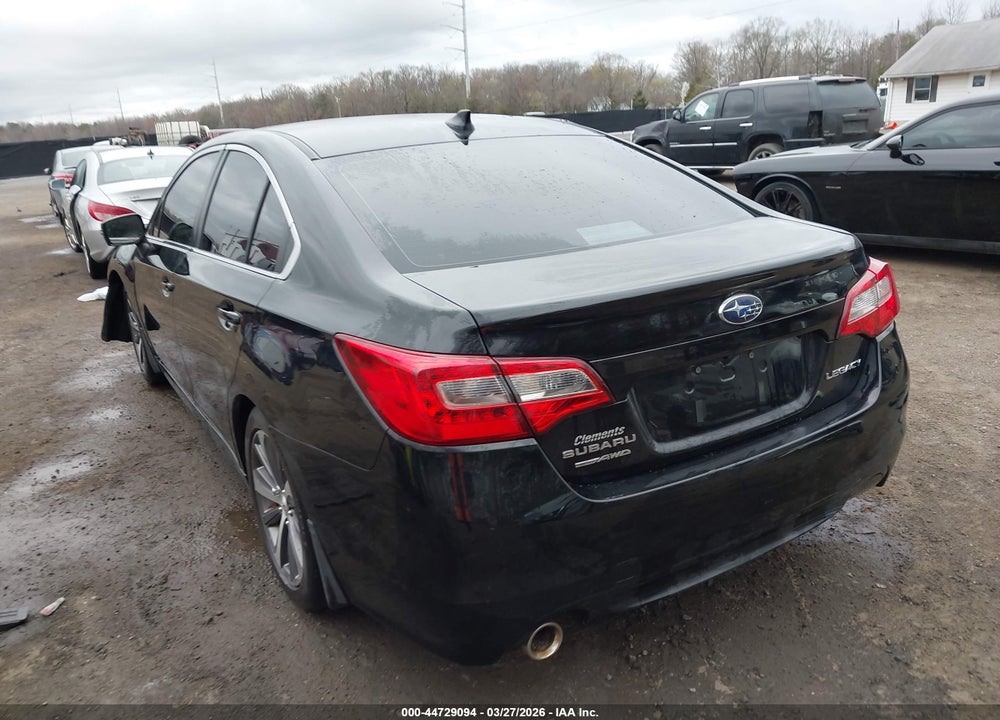 2016 SUBARU LEGACY 2.5I LIMITED VIN: 4S3BNBN63G3053626