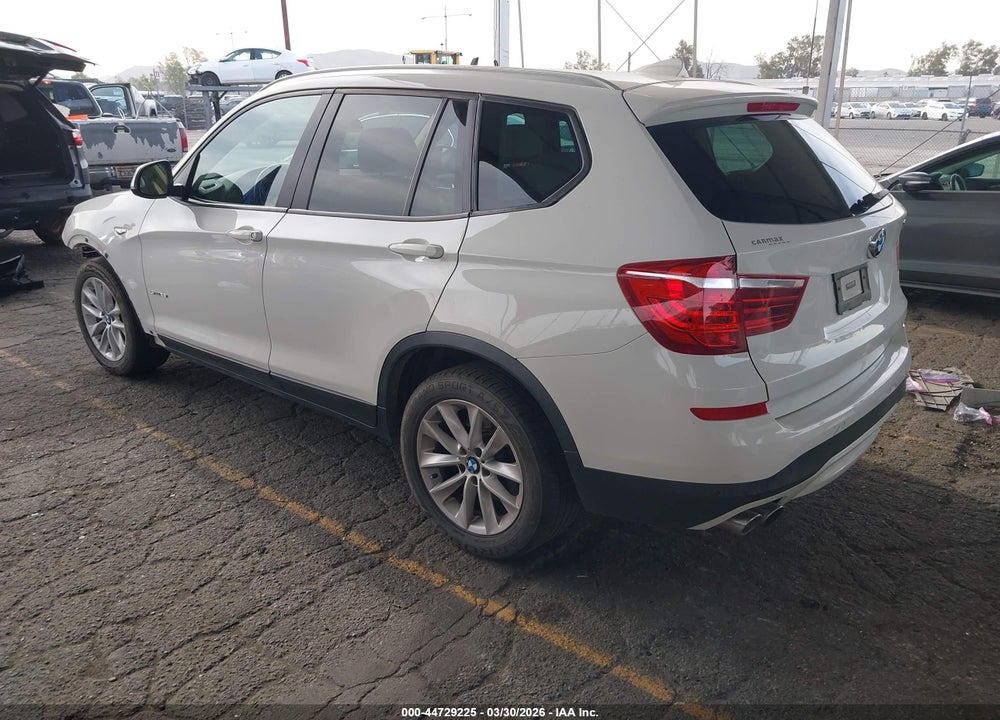 2017 BMW X3 SDRIVE28I VIN: 5UXWZ7C53H0U45665