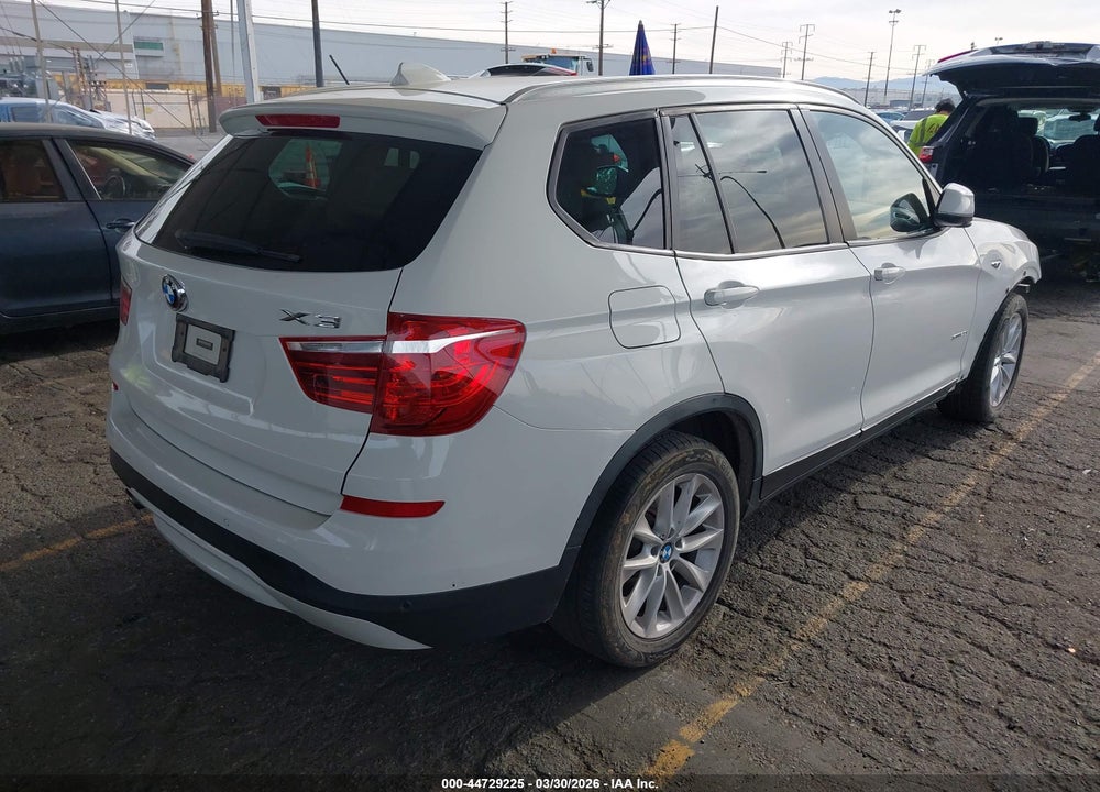2017 BMW X3 SDRIVE28I VIN: 5UXWZ7C53H0U45665