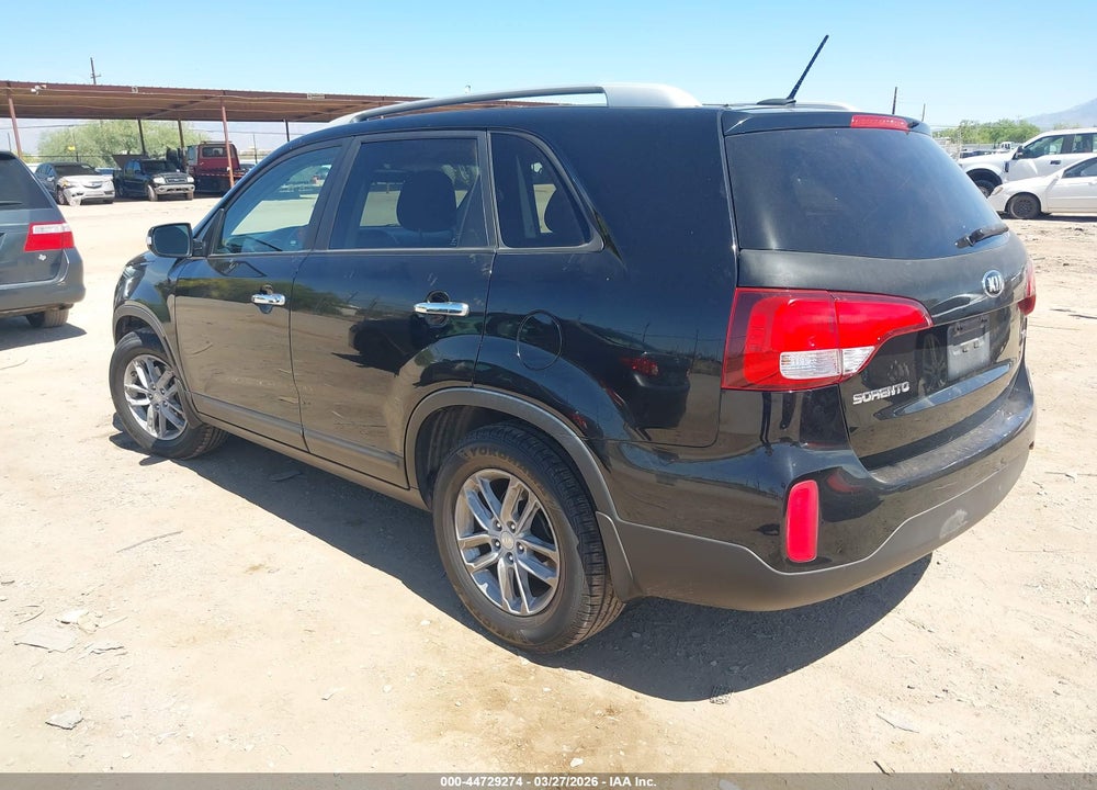 2014 KIA SORENTO LX V6 VIN: 5XYKT4A73EG454070