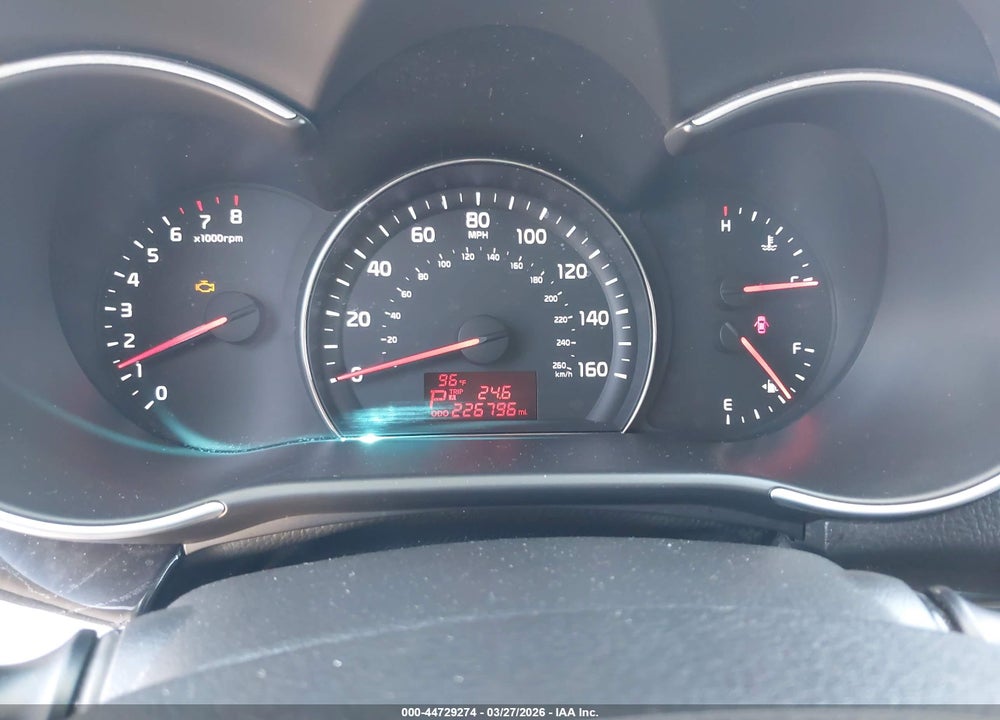 2014 KIA SORENTO LX V6 VIN: 5XYKT4A73EG454070