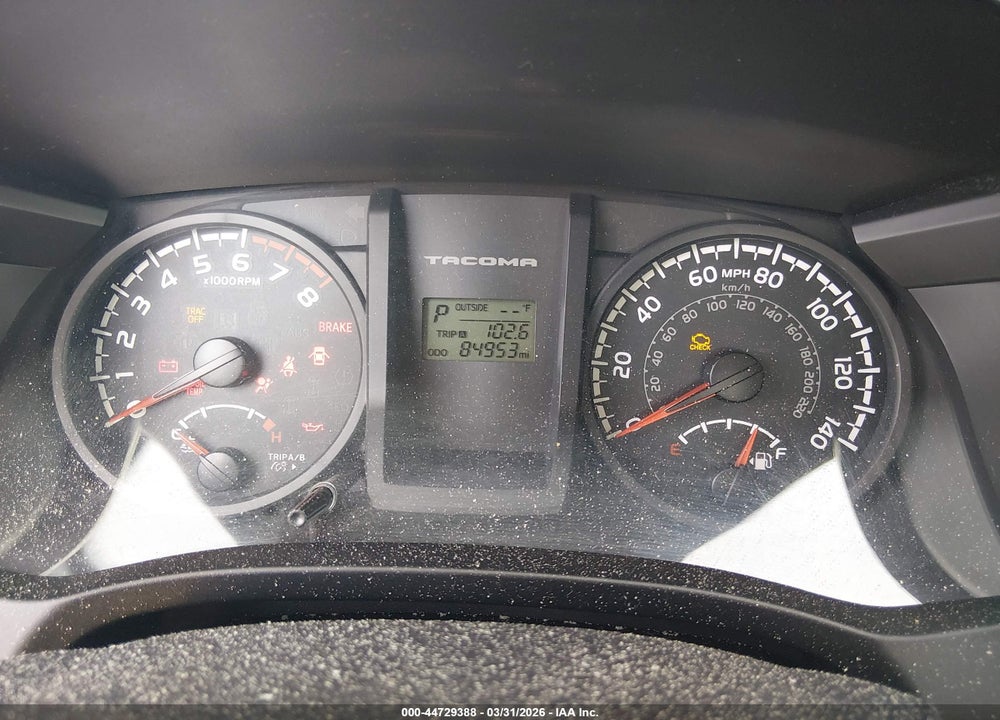 2017 TOYOTA TACOMA SR V6 VIN: 3TMCZ5AN5HM082956