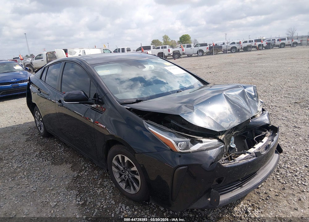 2019 TOYOTA PRIUS XLE VIN: JTDKARFU5K3087349