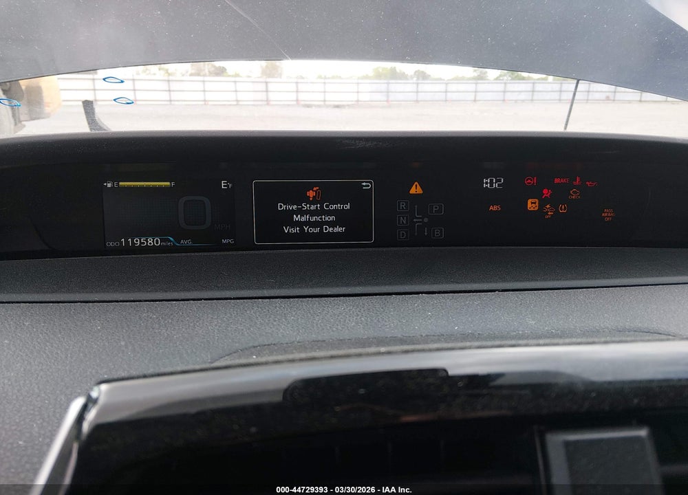 2019 TOYOTA PRIUS XLE VIN: JTDKARFU5K3087349
