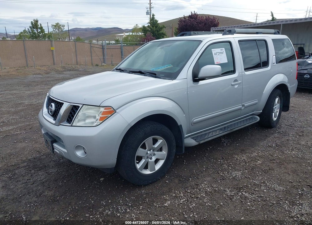 2012 NISSAN PATHFINDER SV VIN: 5N1AR1NB1CC610806