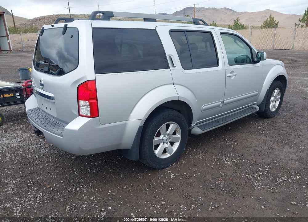 2012 NISSAN PATHFINDER SV VIN: 5N1AR1NB1CC610806