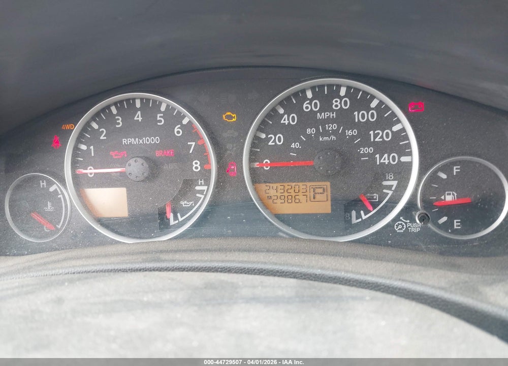 2012 NISSAN PATHFINDER SV VIN: 5N1AR1NB1CC610806