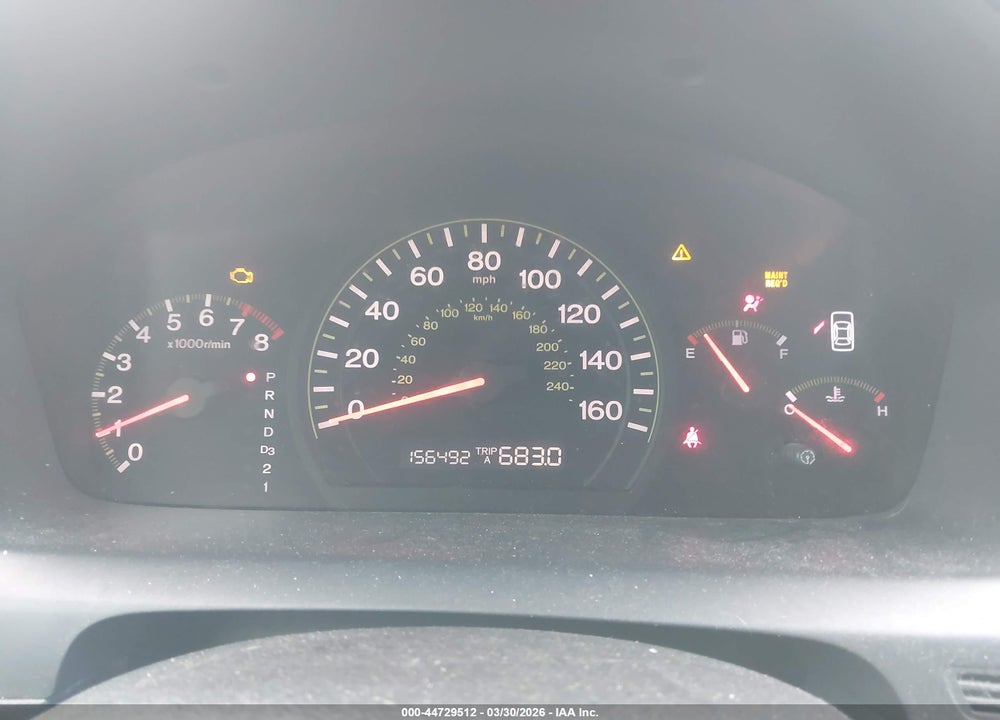 2005 HONDA ACCORD 3.0 EX VIN: 1HGCM66595A048803
