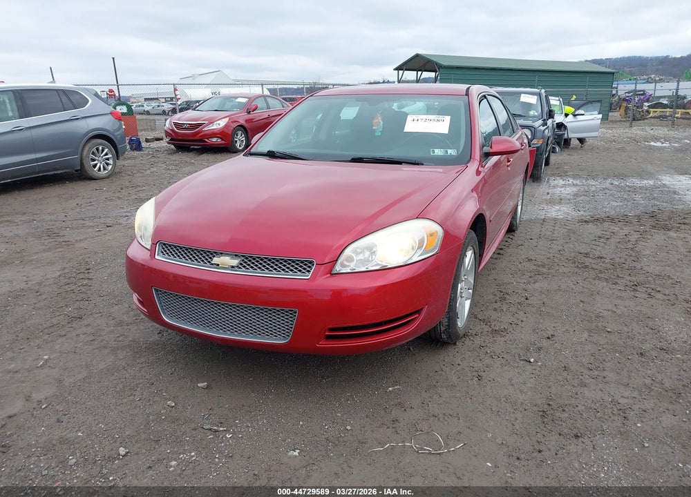 2013 CHEVROLET IMPALA LT VIN: 2G1WB5E36D1185467