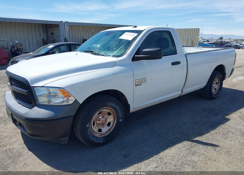 2019 RAM 1500 CLASSIC TRADESMAN  4X2 8' BOX VIN: 3C6JR6DG8KG503902