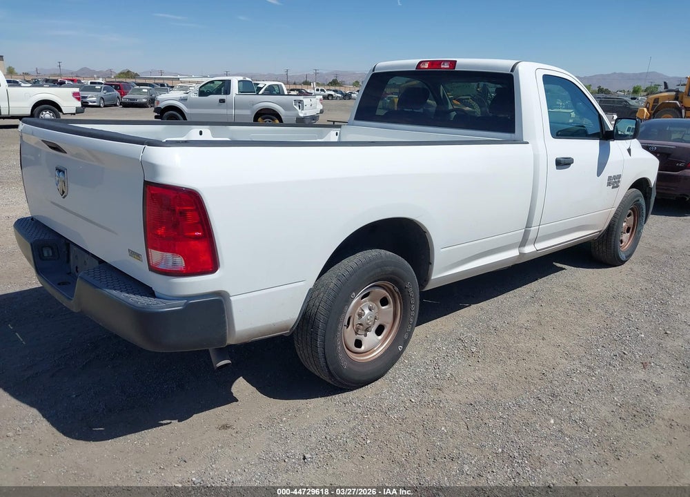 2019 RAM 1500 CLASSIC TRADESMAN  4X2 8' BOX VIN: 3C6JR6DG8KG503902