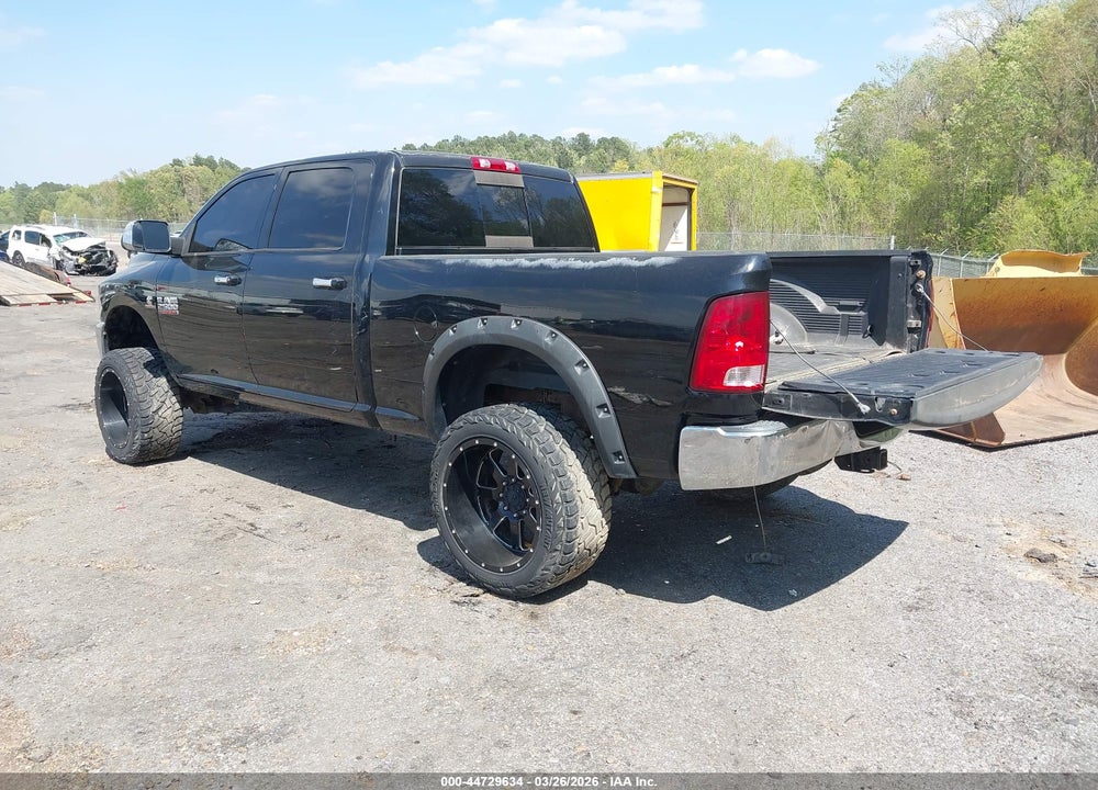 2013 RAM 2500 SLT VIN: 3C6UR5DL1DG550695