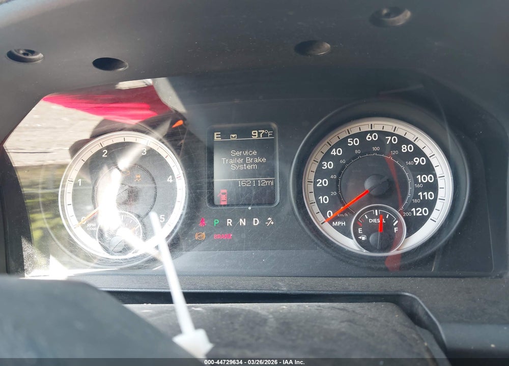 2013 RAM 2500 SLT VIN: 3C6UR5DL1DG550695